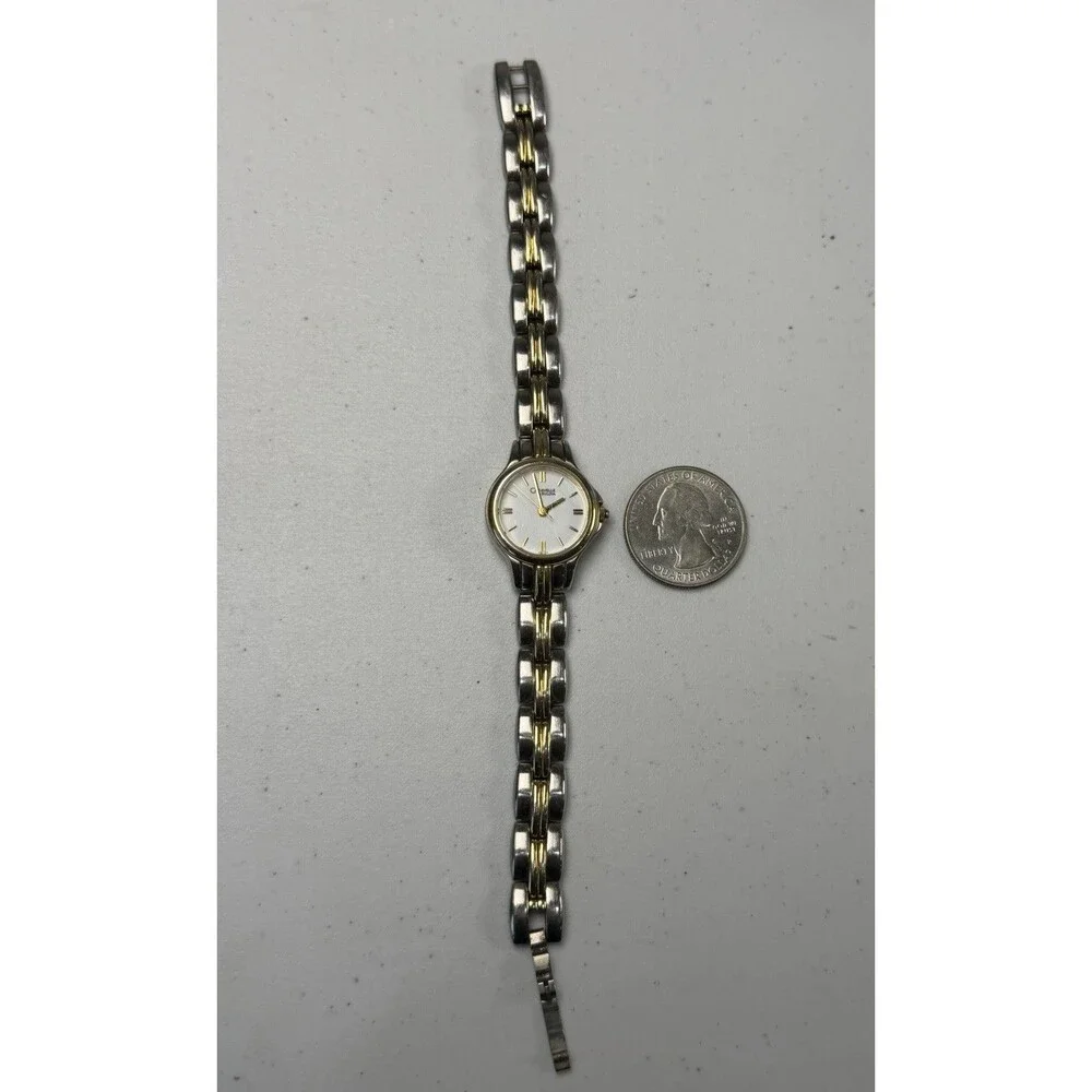 Caravelle by Bulova Women’s Two-Tone Quartz Watch 23.8mm Fresh Battery